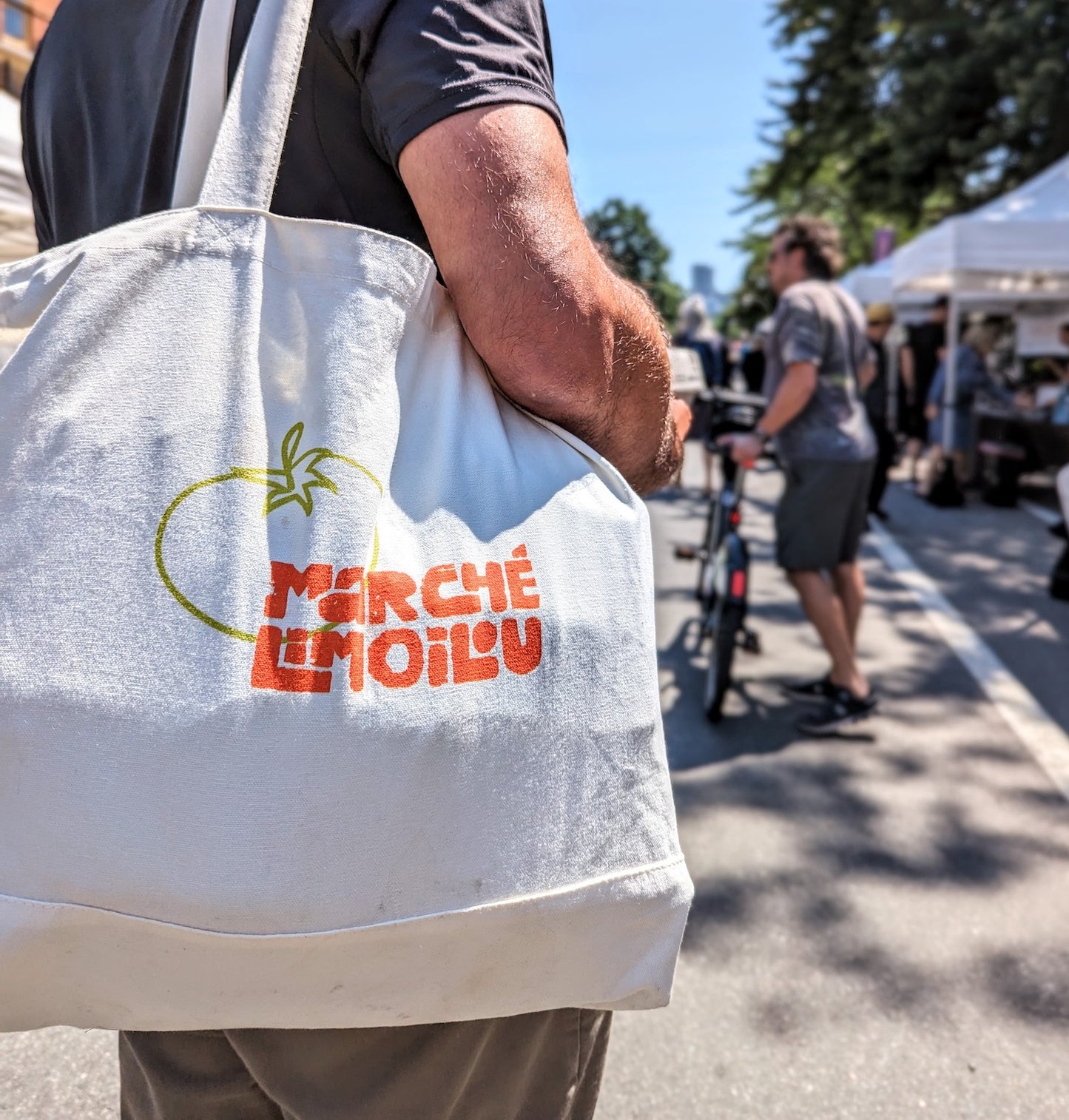 Sac en coton Marché de Limoilou